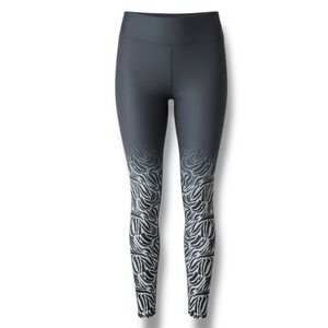 Cor Ultracor Zebra Print Ombre Leggings Athletic Pants‎ Women's Size S NWT